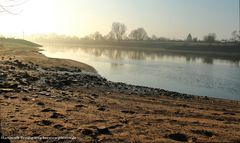 Morgenstimmung an der Weser