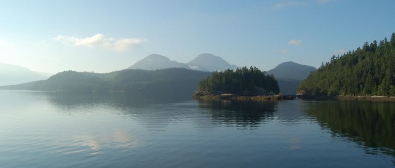 Morgenstimmung an Kanadas Westküste