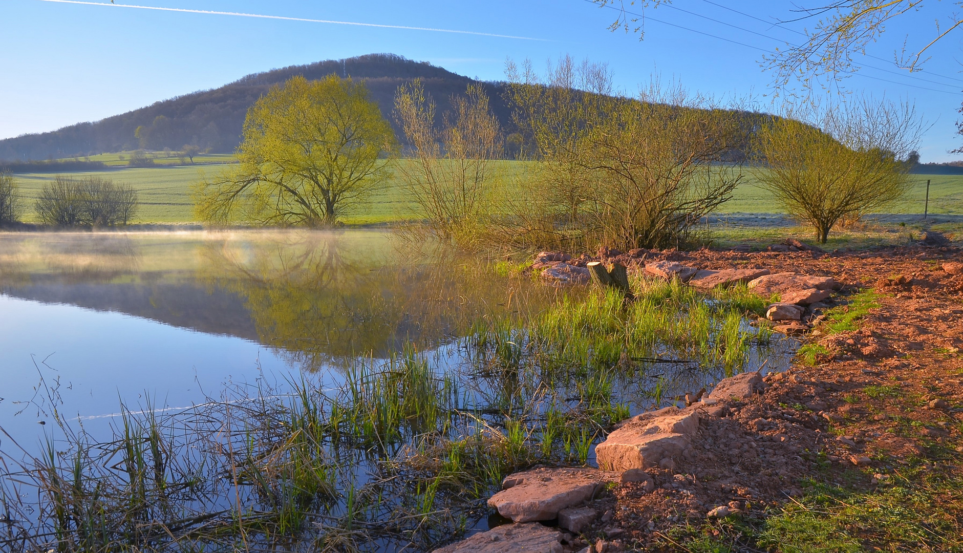 Morgenstimmung an unserem See