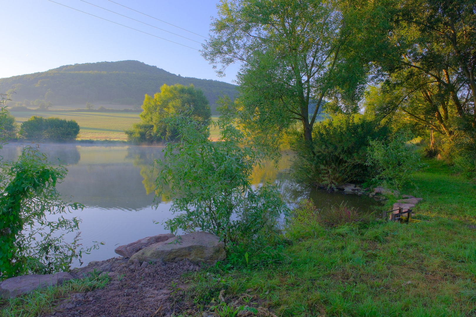 Morgenstimmung an unserem See