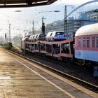 Morgenstimmung auf dem Bahnhof Köln-Messe/Deutz