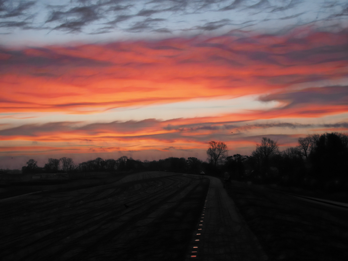 ... morgenstimmung auf dem deich 