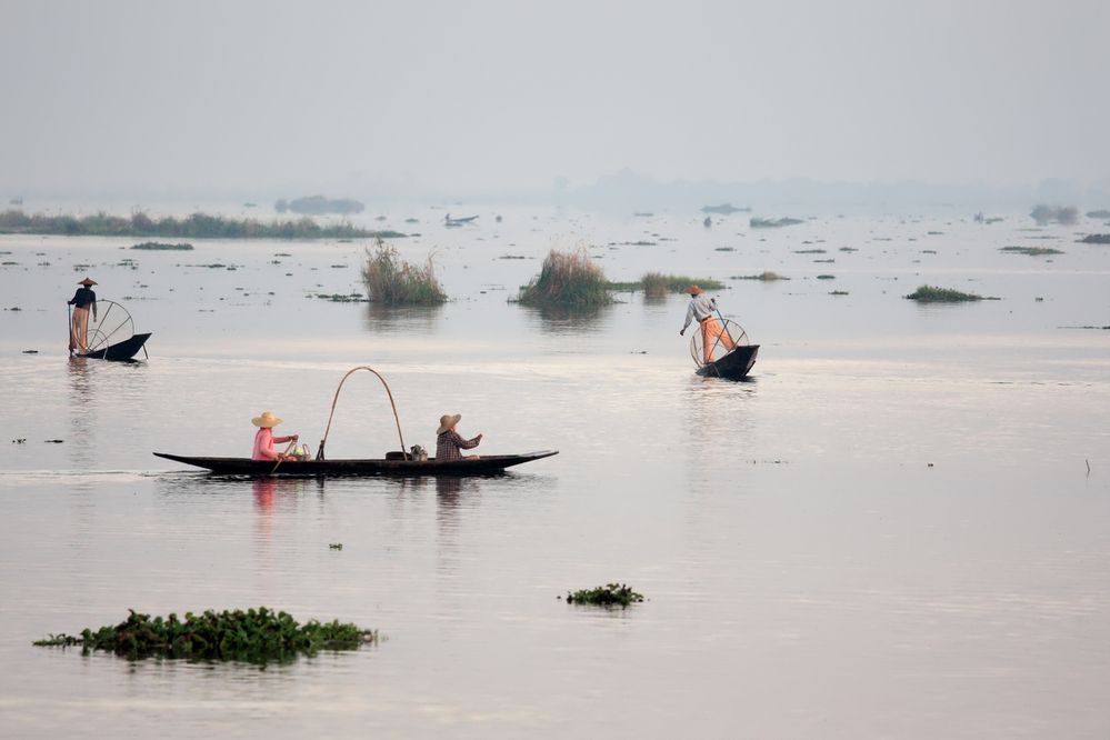 Morgenstimmung auf dem Inle-See