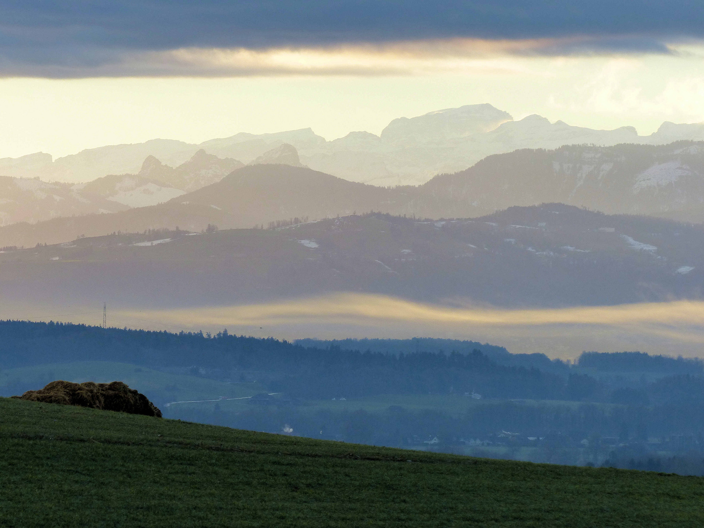 Morgenstimmung auf dem Wagenrain