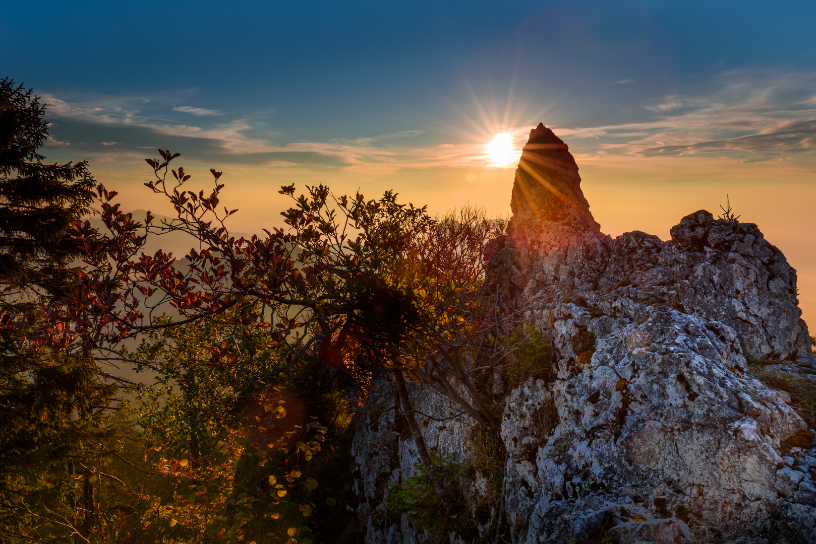 Morgenstimmung auf der Belchenflue, 3.10.2015