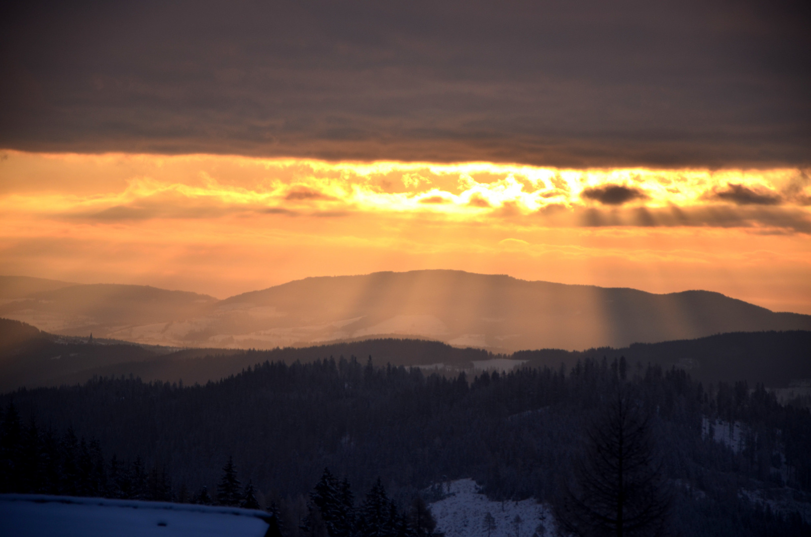 Morgenstimmung auf der Hochrindl