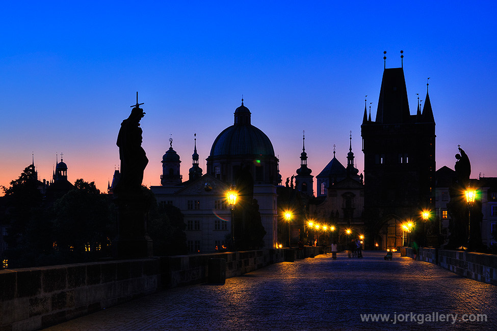 Morgenstimmung auf der Karlsbrücke