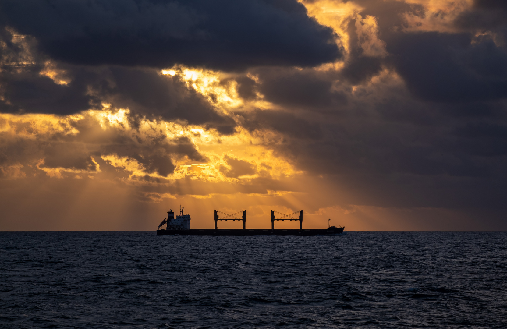 Morgenstimmung auf der Nordsee