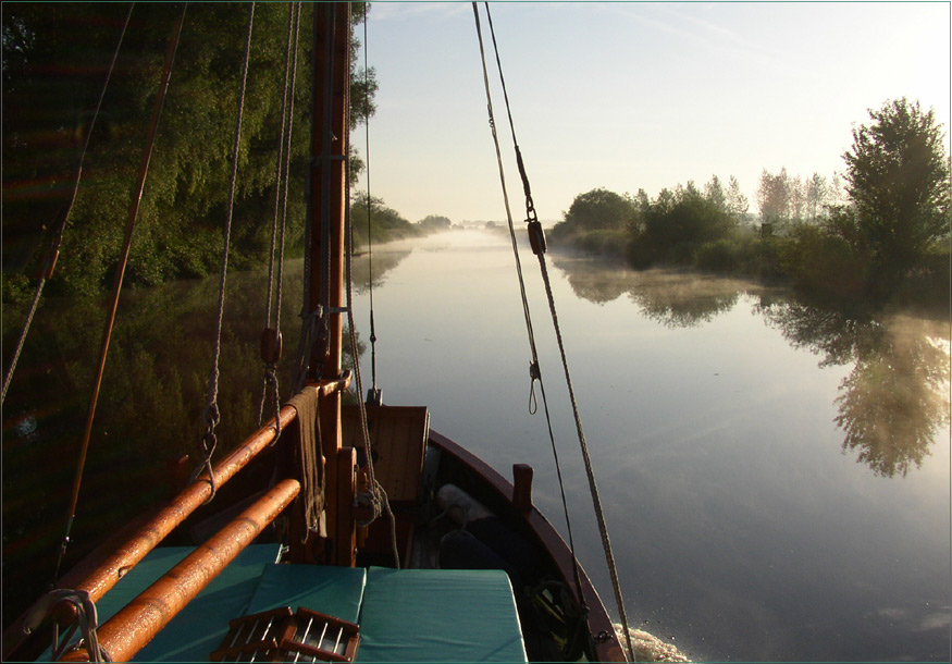 Morgenstimmung auf der Oste