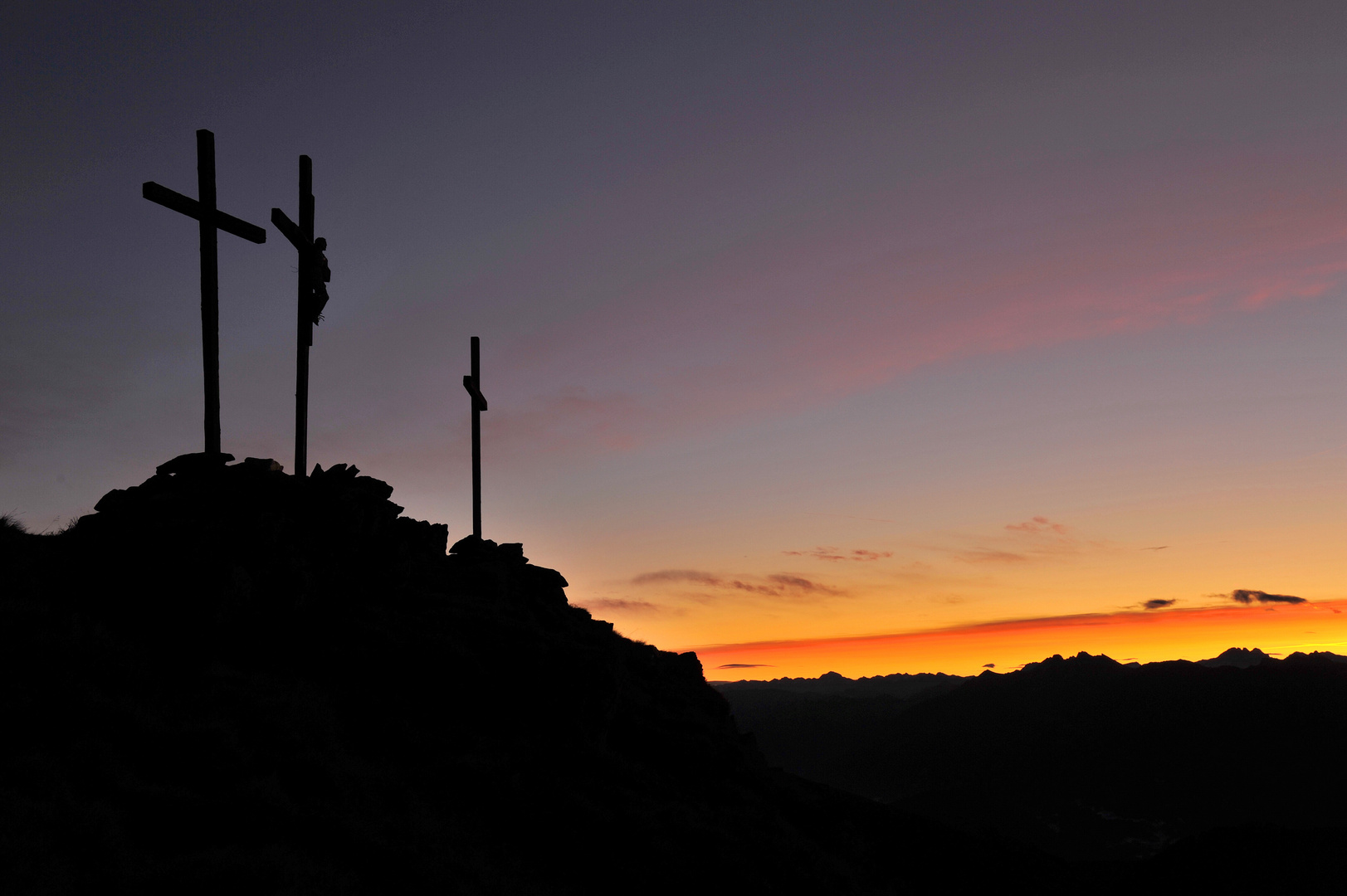 Morgenstimmung auf der Pfarrachhöhe