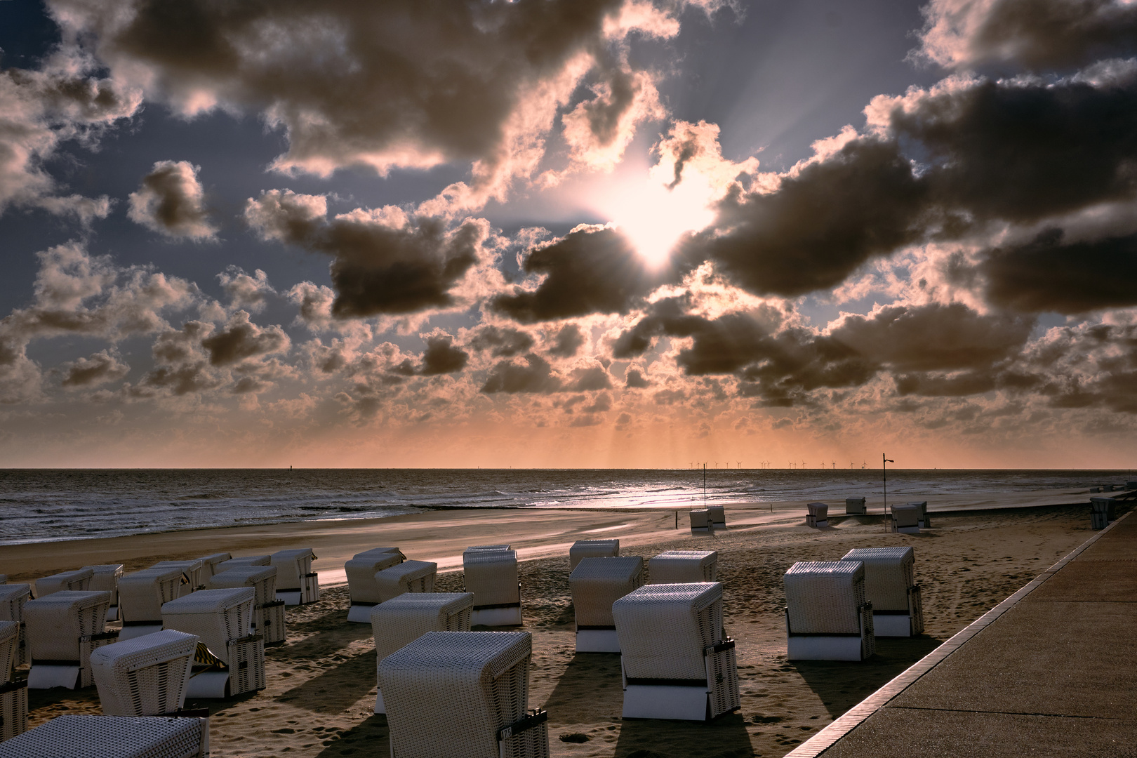 Morgenstimmung auf Wangerooge