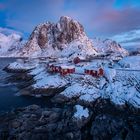 Morgenstimmung bei Hamnoy