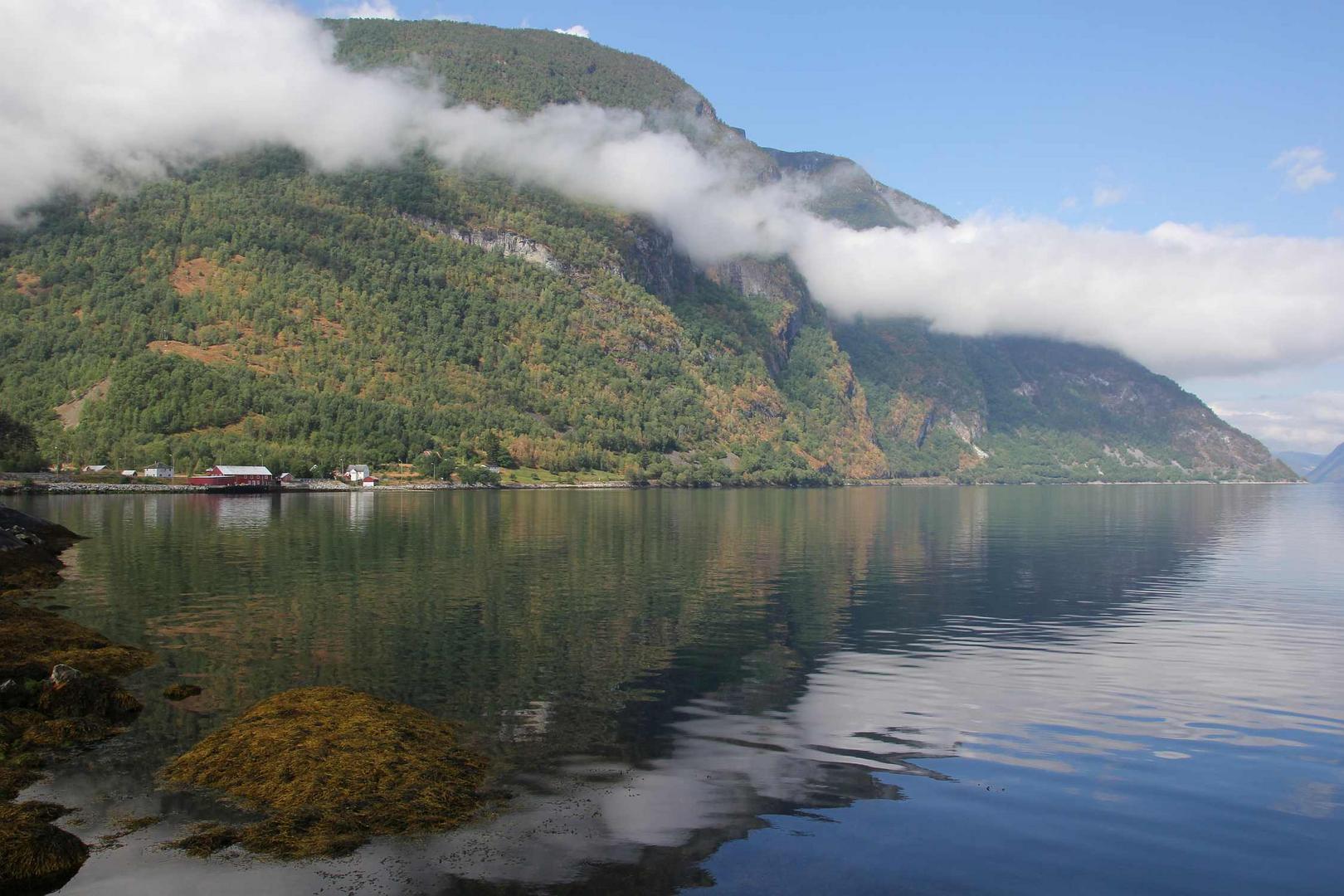 Morgenstimmung bei Lærdal am Sognefjord