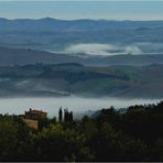 Morgenstimmung bei Volterra