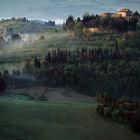 Morgenstimmung bei Volterra