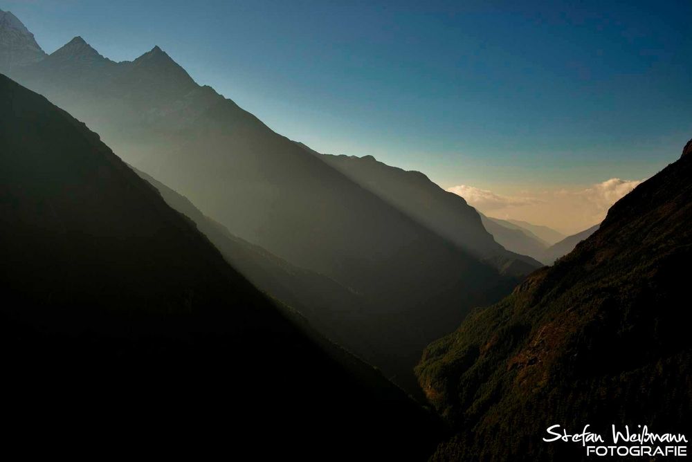 Morgenstimmung beim Trekking