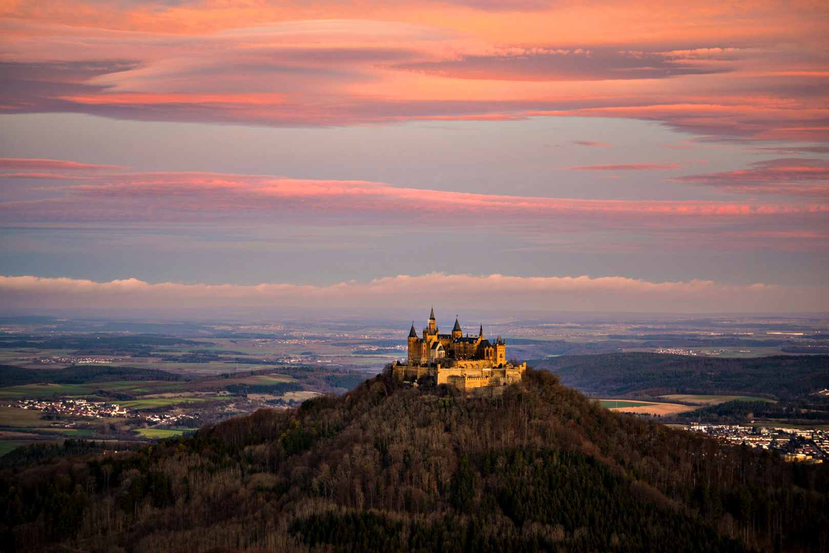 Morgenstimmung Burg Hohenzollern
