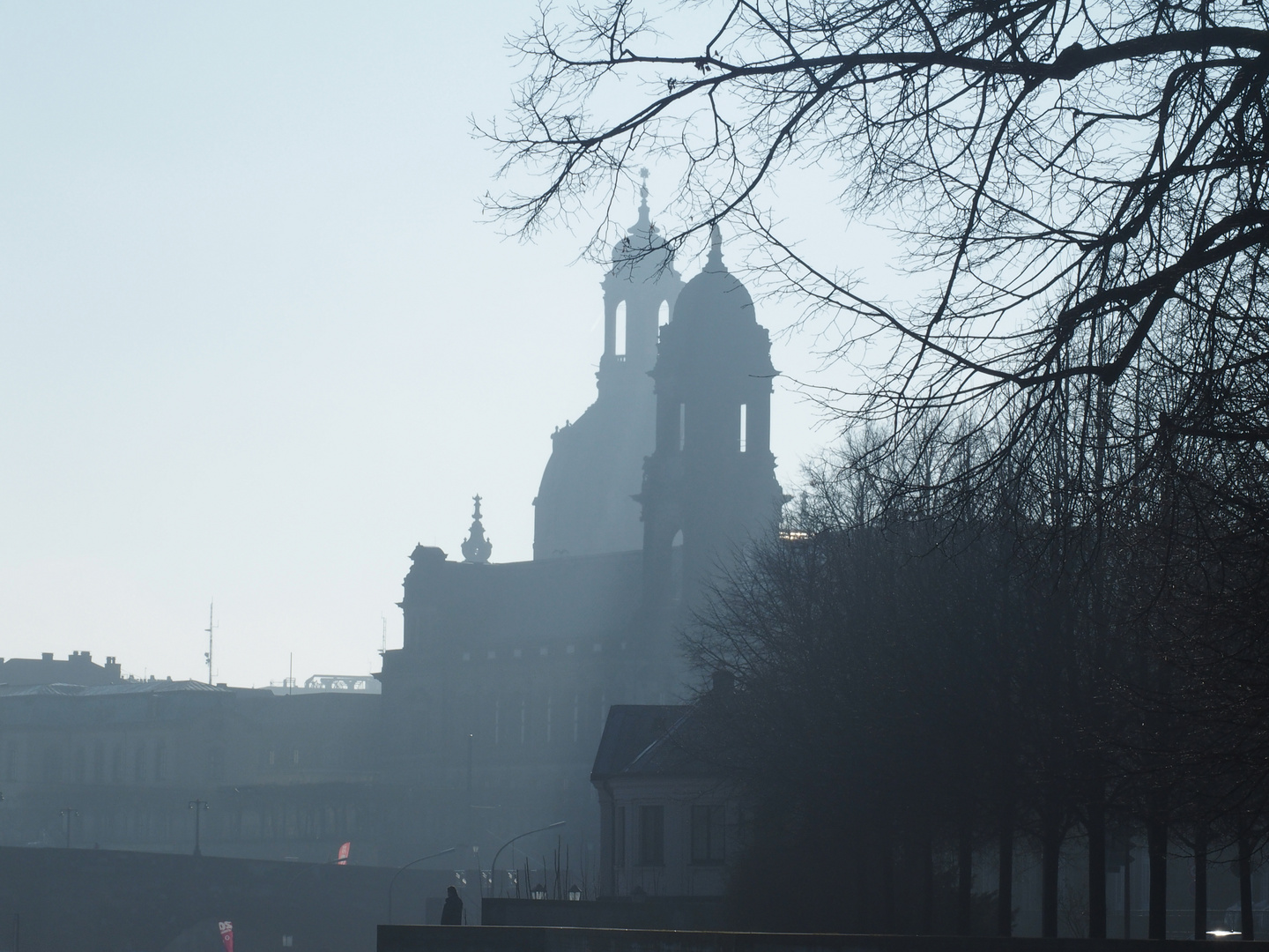 Morgenstimmung-Dresden