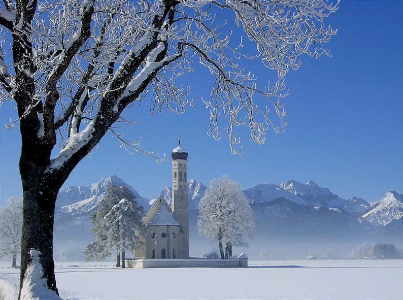 Morgenstimmung im Allgäu (geändert) by Eberhard Schwan