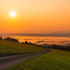 Morgenstimmung im Alpenvorland