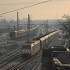 Morgenstimmung im Bahnhof Gelsenkirchen-Bismarck