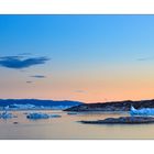 Morgenstimmung im Eisfjord von Ilulissat