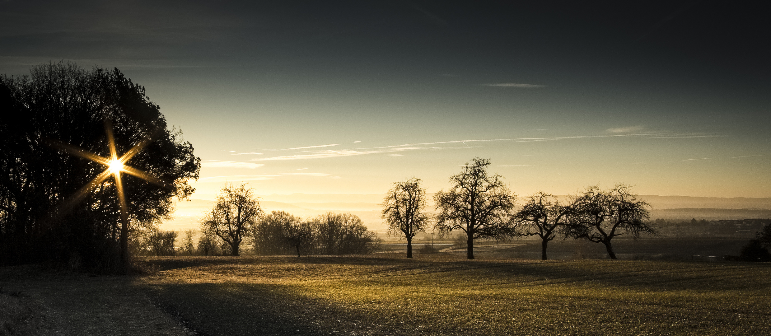 Morgenstimmung im Gäu bei Herrenberg