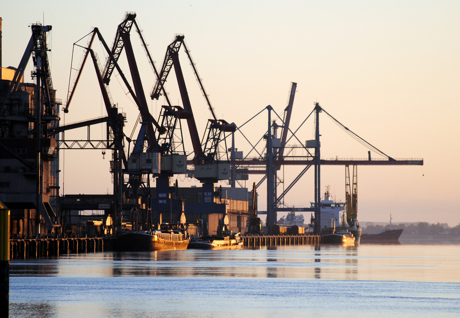 Morgenstimmung im Hafen