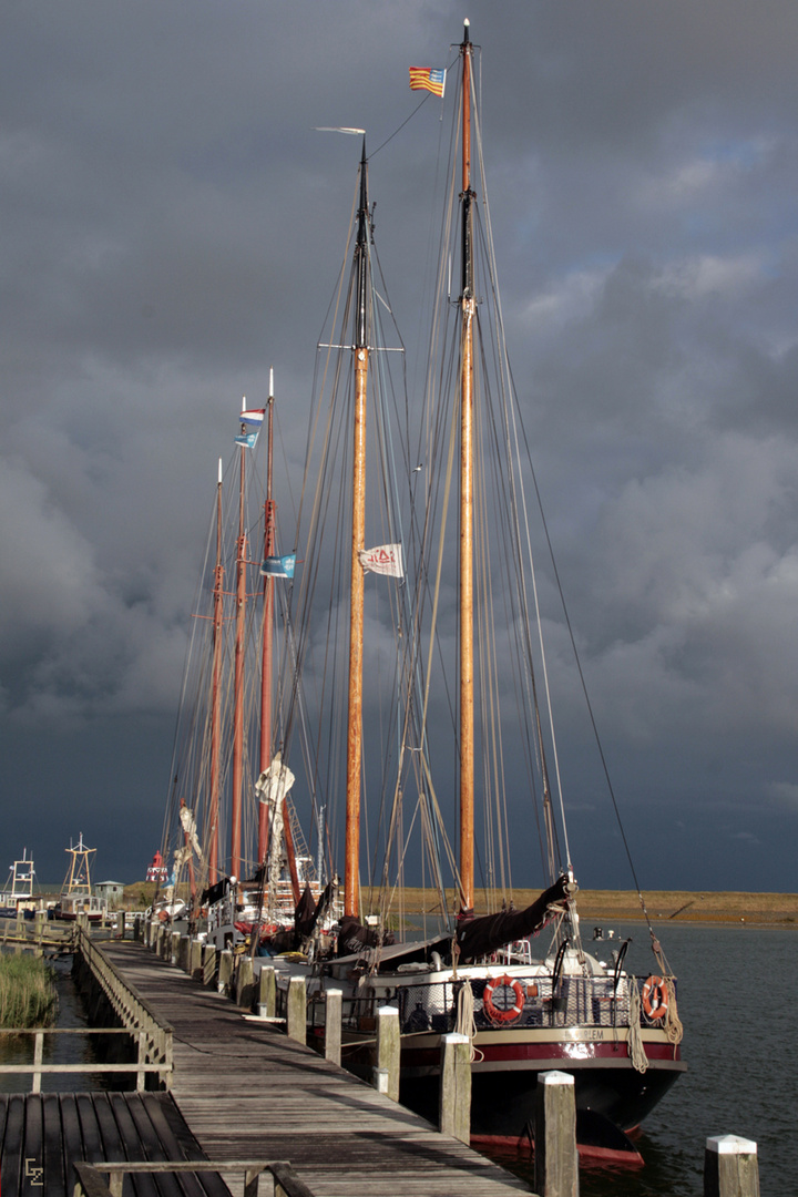 Morgenstimmung im Hafen von Stavoren