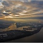 Morgenstimmung im Hamburger Hafen