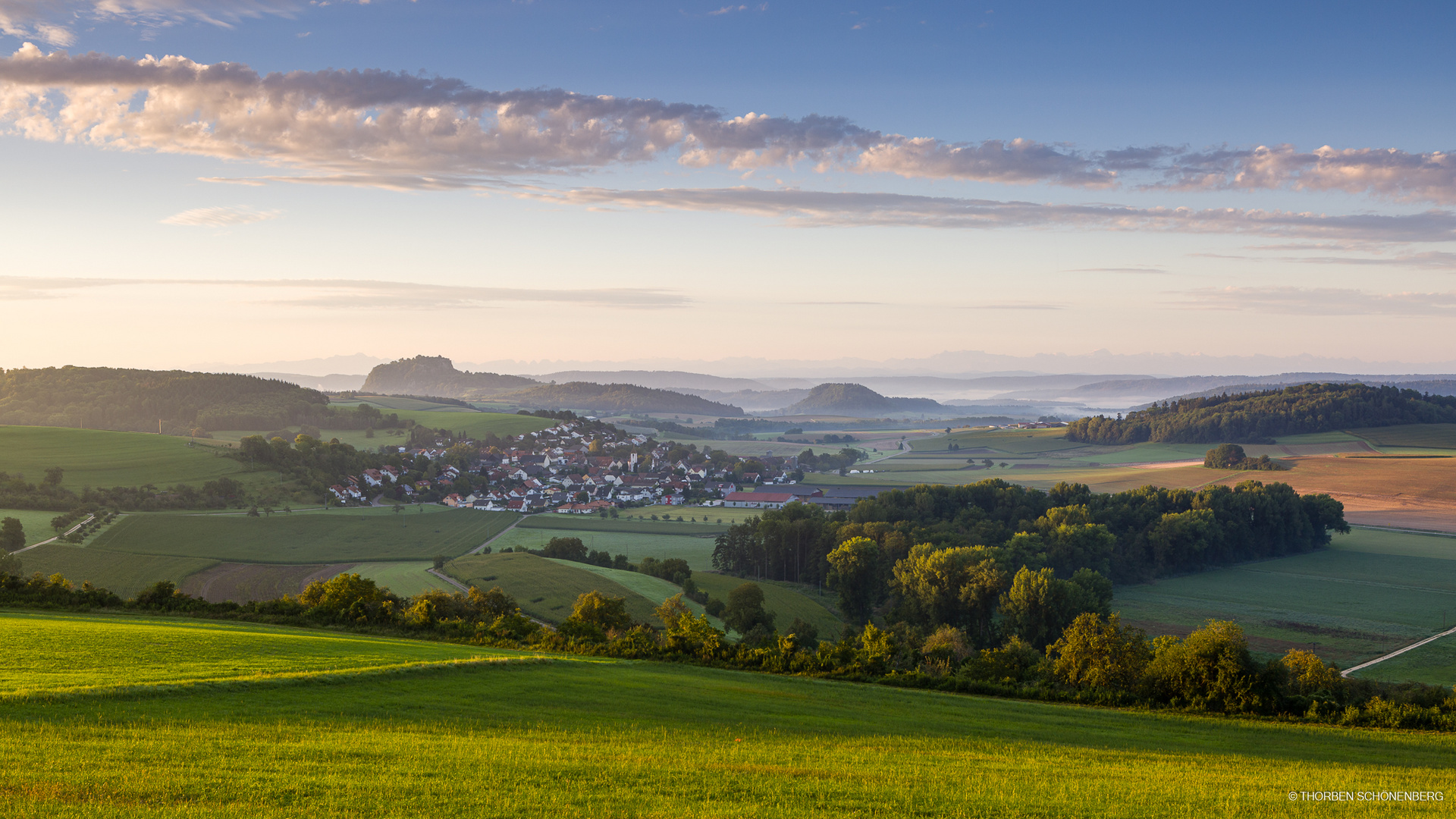 Morgenstimmung im Hegau