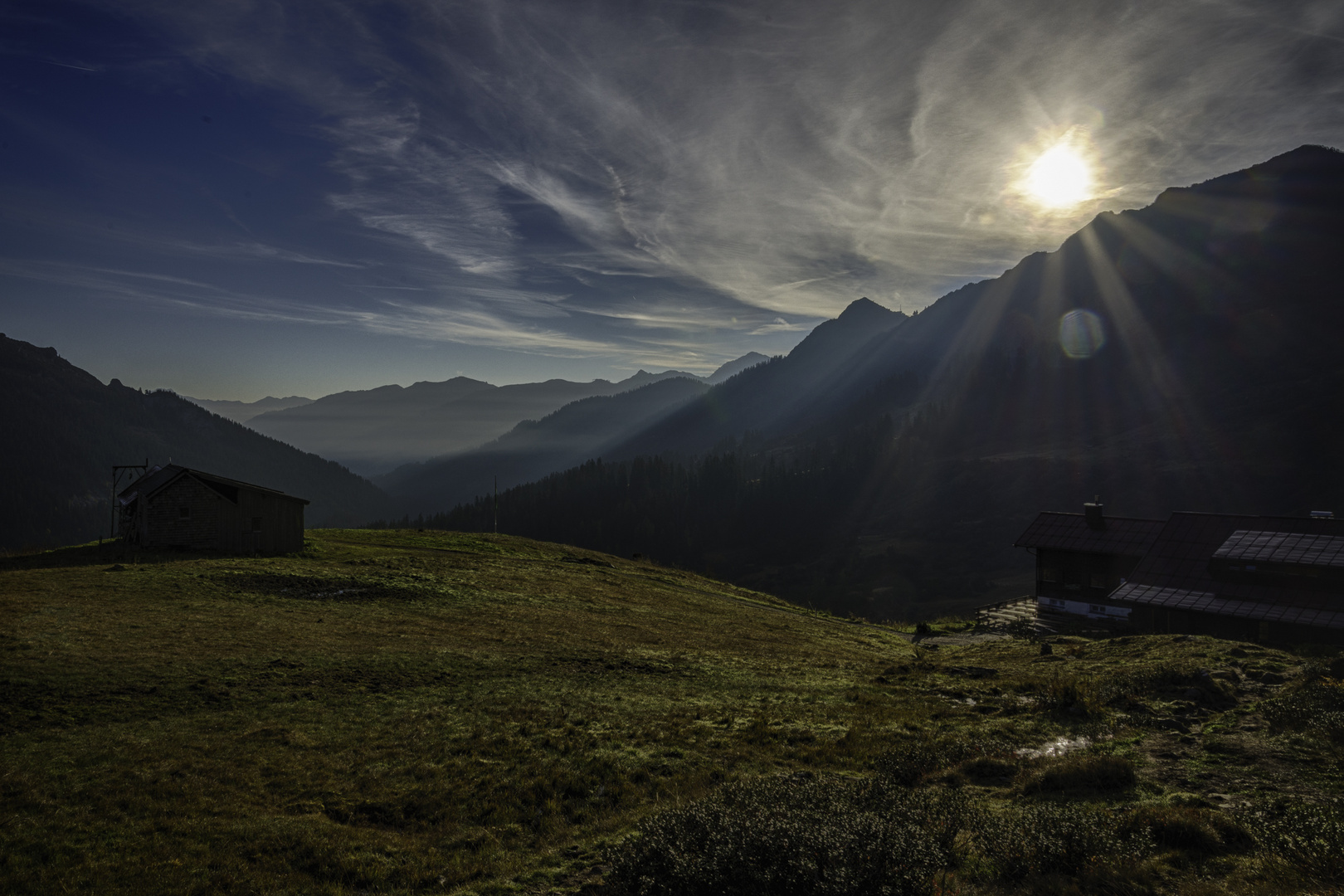 Morgenstimmung im Klein-Walsertal