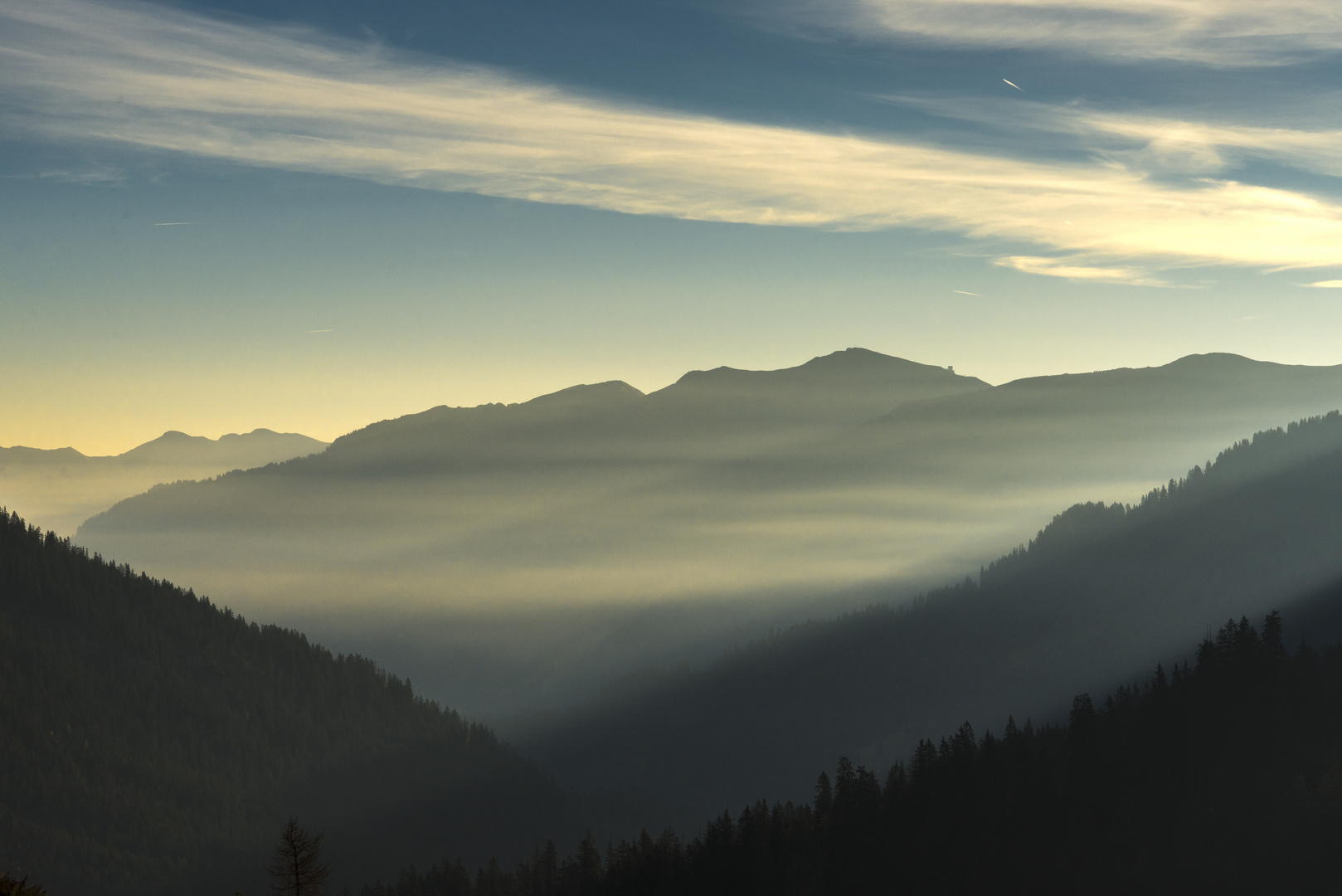 Morgenstimmung im Kleinwalsertal