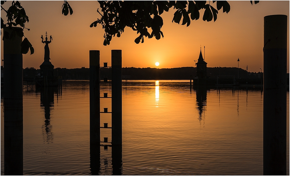 Morgenstimmung im Konstanzer Hafen