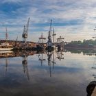 Morgenstimmung im Lübecker Hafen