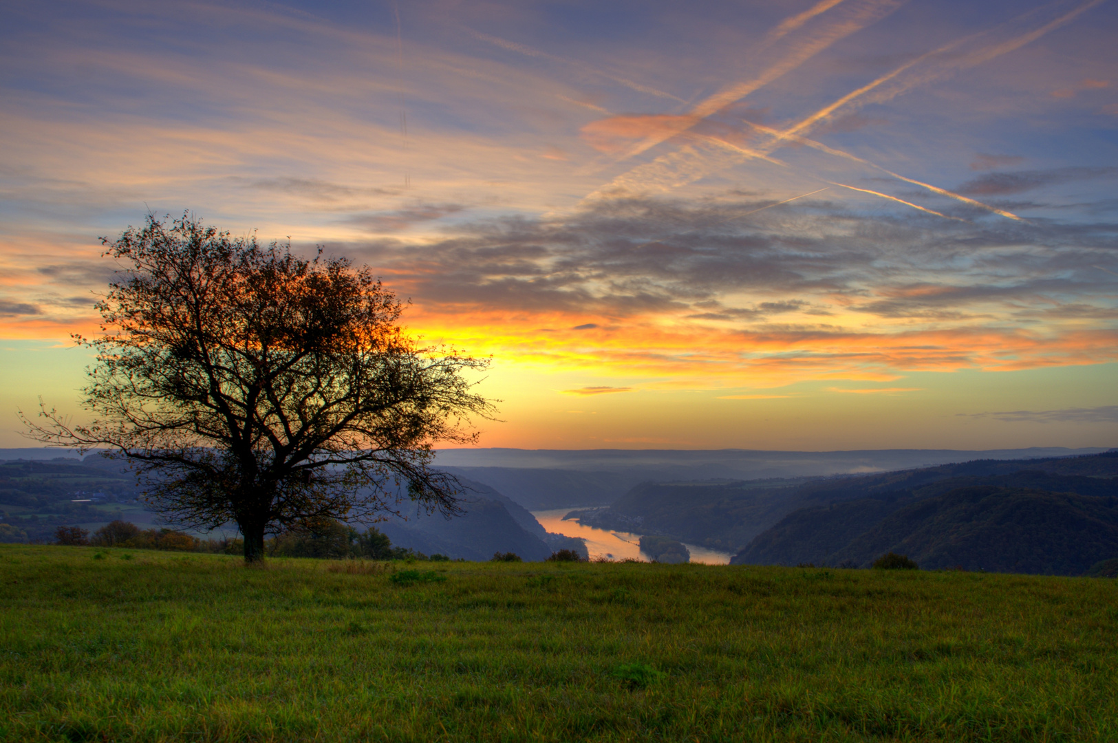 Morgenstimmung im Mittelrheintal