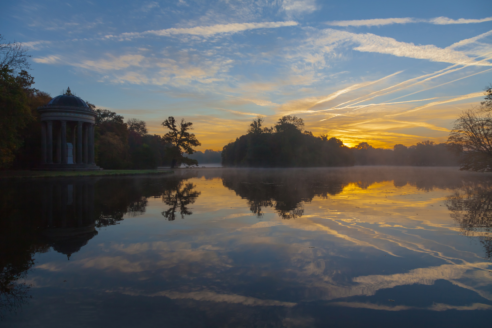 Morgenstimmung im Nymphenburger Park II