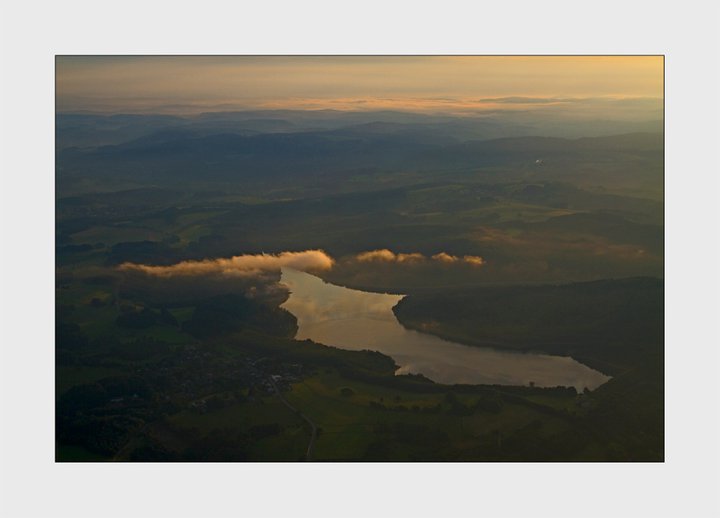 Morgenstimmung im Oberbergischen Land von Mau-Si 