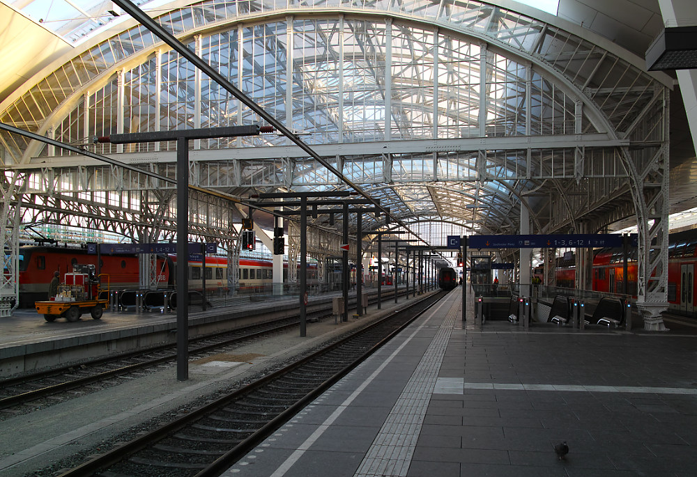 Morgenstimmung im Salzburger Hauptbahnhof