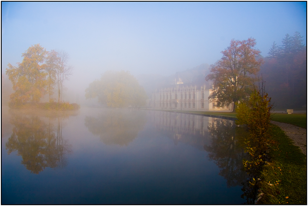 Morgenstimmung im Schloss Hernstein