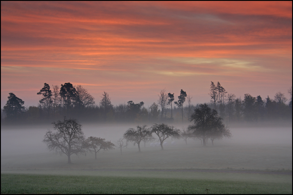 Morgenstimmung im Spätsommer