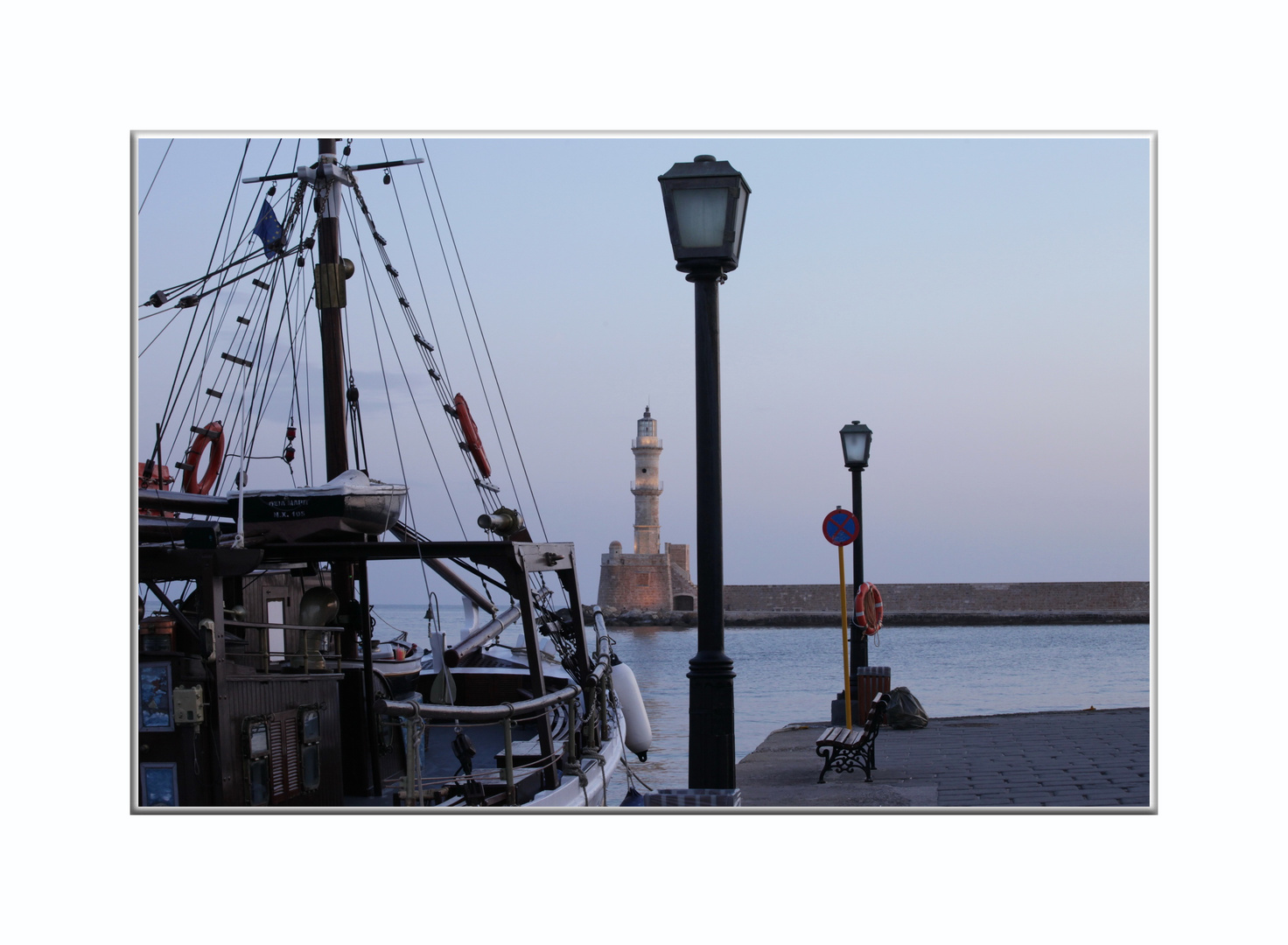 Morgenstimmung im Venezianischen Hafen