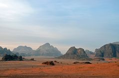 Morgenstimmung im Wadi Rum