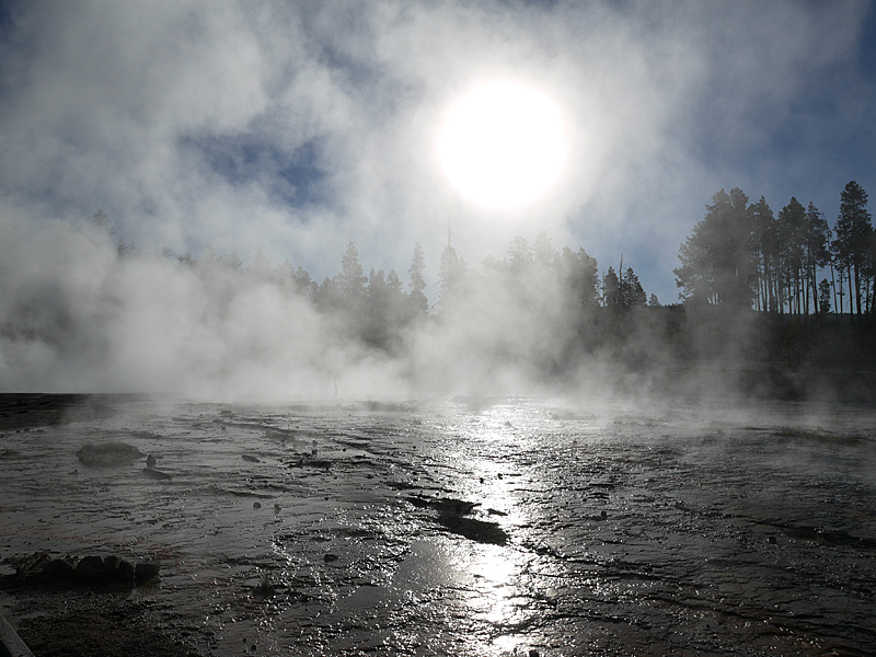 Morgenstimmung im Yellowstone