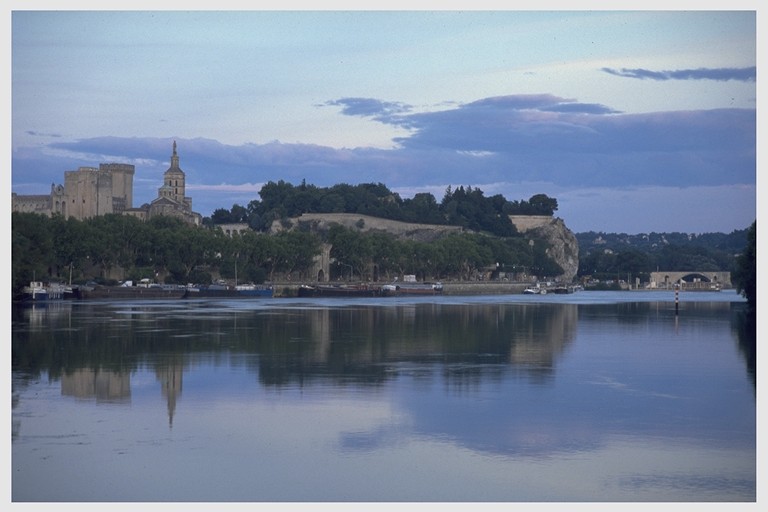 Morgenstimmung in Avignon