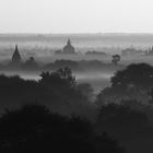 Morgenstimmung in Bagan, Myanmar