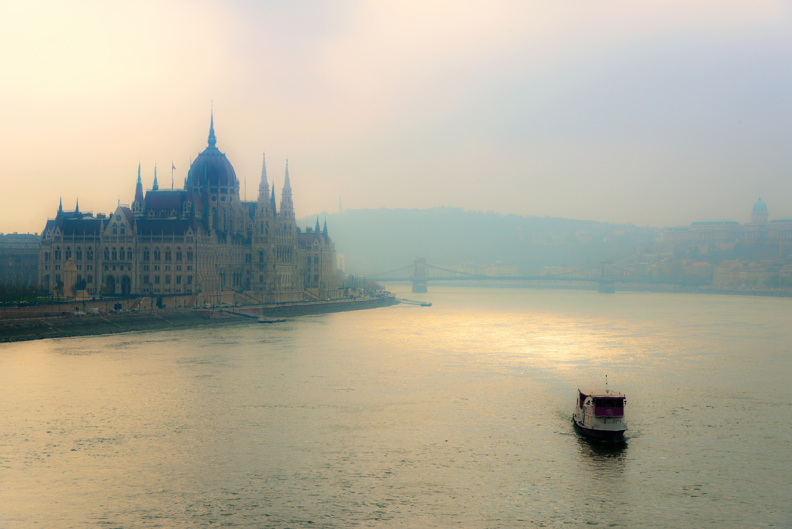 Morgenstimmung in Budapest