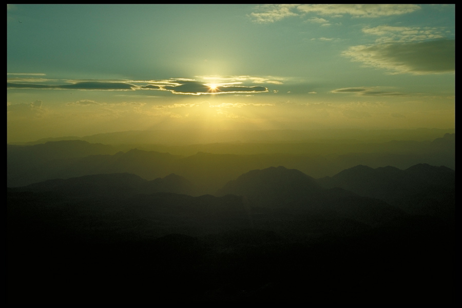 Morgenstimmung in den Sinai-Bergen