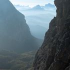 Morgenstimmung in der Geisslergruppe (Dolomiten)