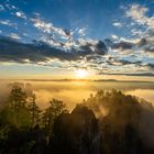 Morgenstimmung in der Sächsischen Schweiz
